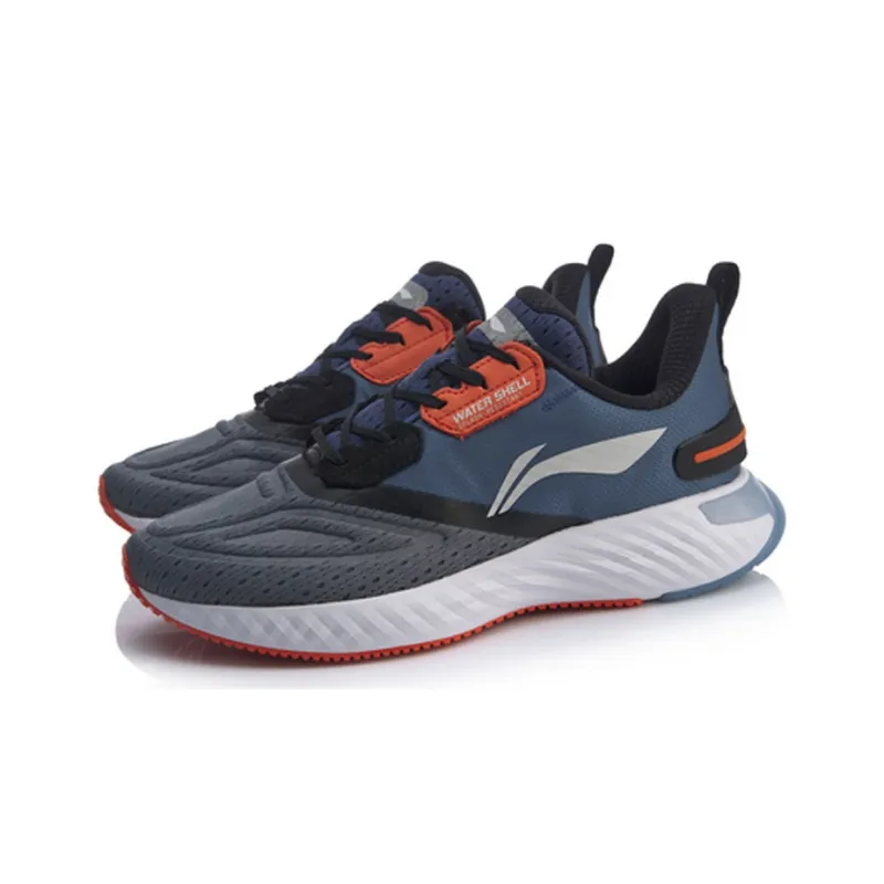 LiNing Cloud 5 V Shield Low Top Running Shoes Men's Medium Indigo-2