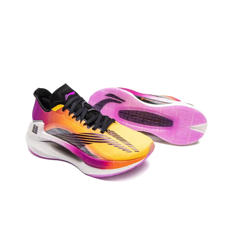 LiNing Jueying 䨻 Breathable And Resilient Low Top Running Shoes Unisex Fierce Orange-4