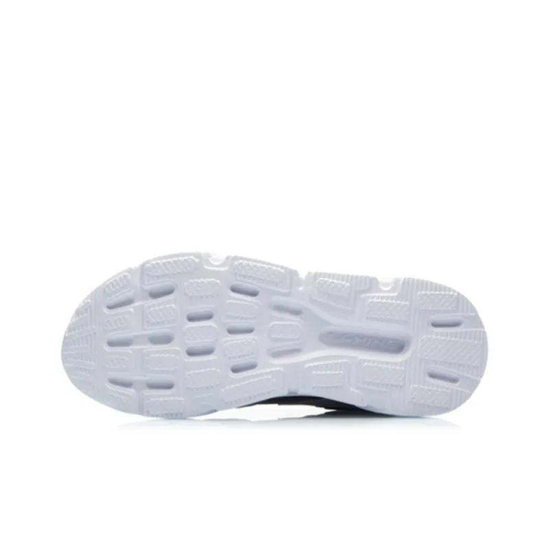LiNing Shock Absorbers With Slip Resistant And Abrasion Resistant Properties Low Top Running Shoes Men's Antarctic Gray-4