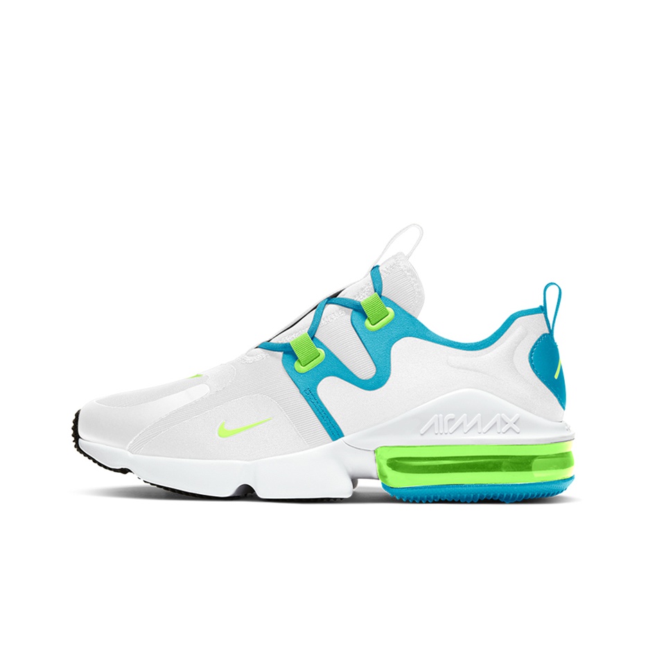 air max infinity blue and white
