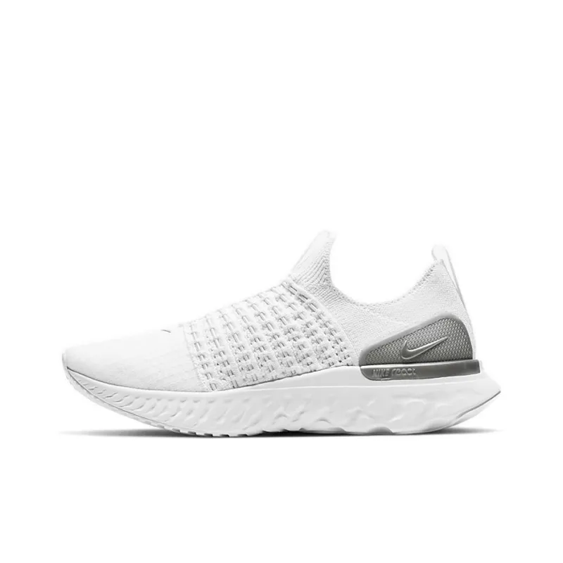 Nike React Phantom Run Flyknit 2 White Pure Platinum Women's-0