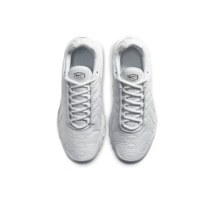 Nike Air Max Plus White Metallic Silver GS-4