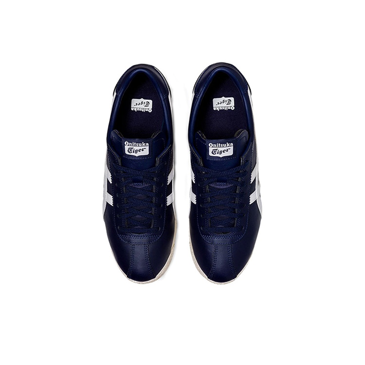 Onitsuka Tiger Corsair Running Shoes Unisex Low Top Dark Blue POIZON