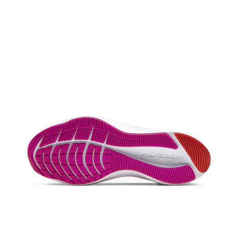 Nike Zoom Winflo 7 Cushioned Slip-Resistant Low-Top Running Shoes Women's Bright Pink-5