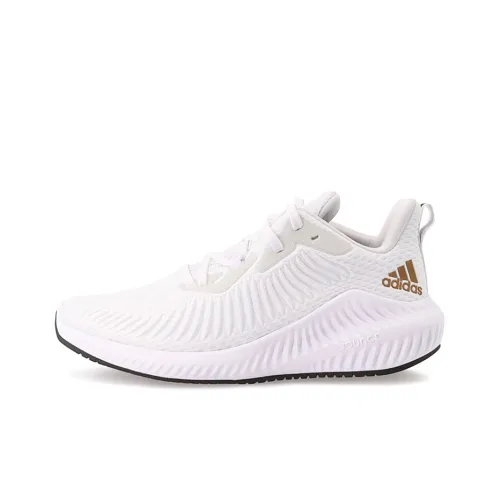 Adidas AlphaBounce Running Shoes Women's Low-Top White/Copper