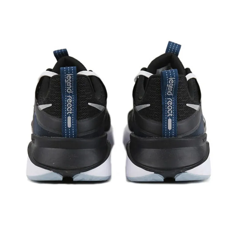 Nike Legend React 2 Black Metallic Silver-4