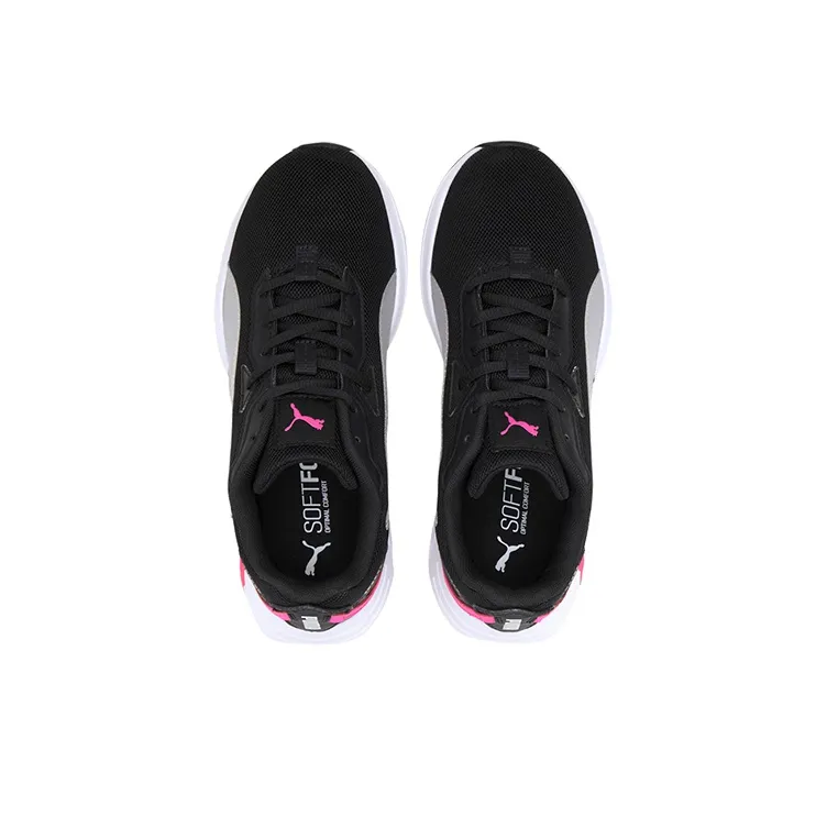 PUMA Space Runner 'Black Luminous Pink' Women's-4