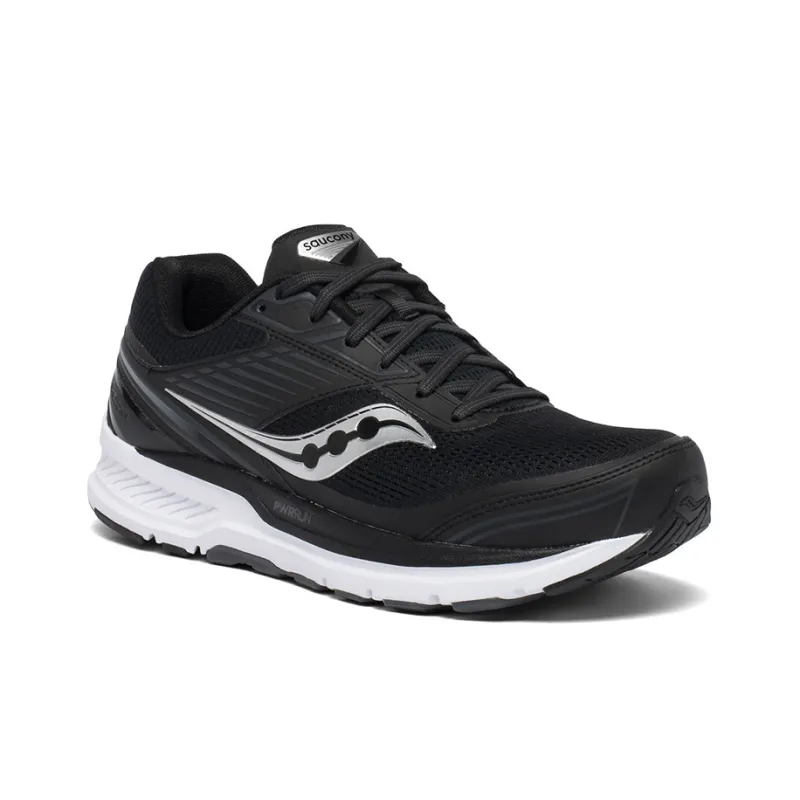 Saucony Echelon 8 Running Shoes Men Low-Top Black White-2
