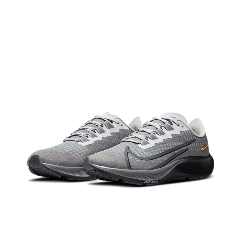 Nike Air Zoom Pegasus 37 'Grey Black Orange' Women's-2