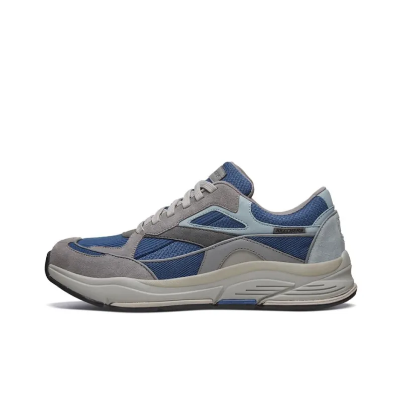 Skechers Benago Grey/Blue-0