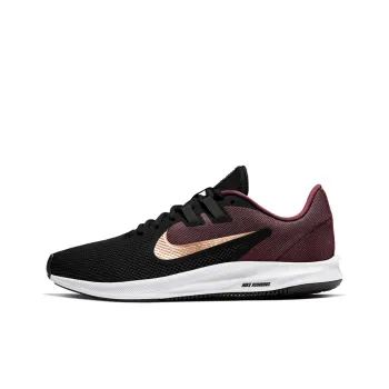 Nike Downshifter 9 Night Maroon Metallic Silver Women's
