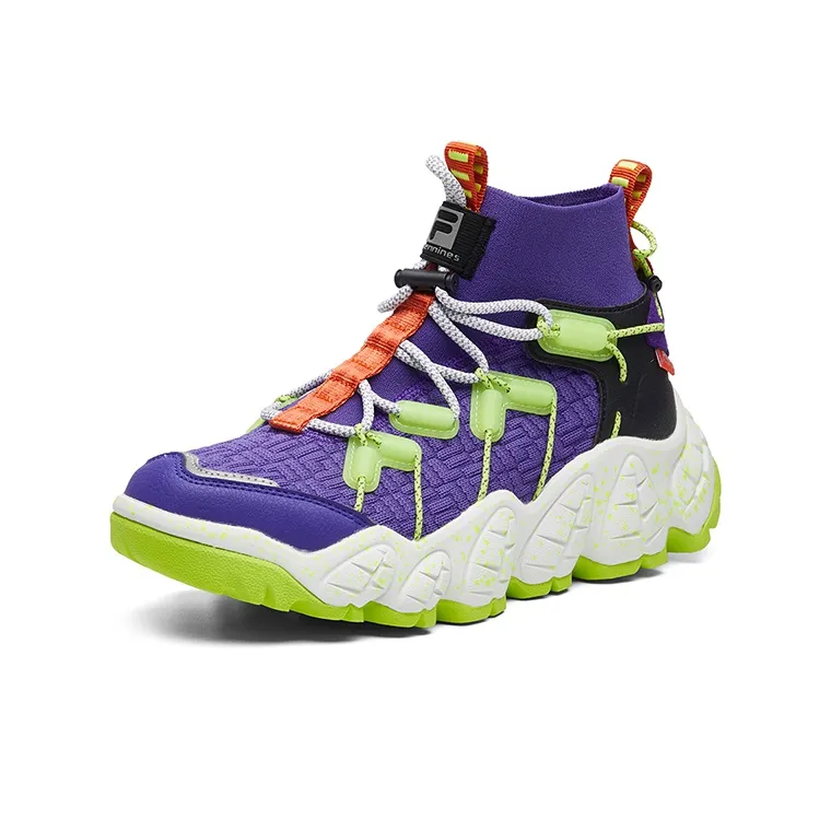 FILA Apennines Hi Top Purple/Green Women's-2