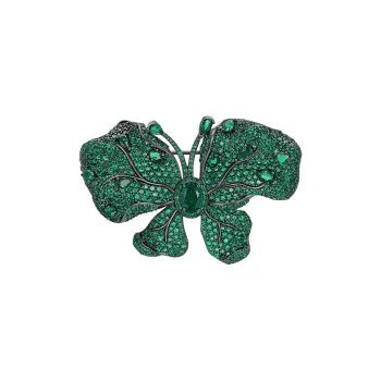 HMZ Brooches Women's 925 Solid Silver