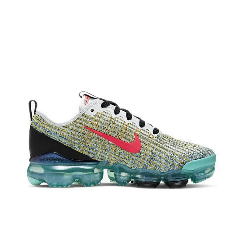 Nike Air VaporMax Flyknit 3 White Hyper Turquoise GS-1