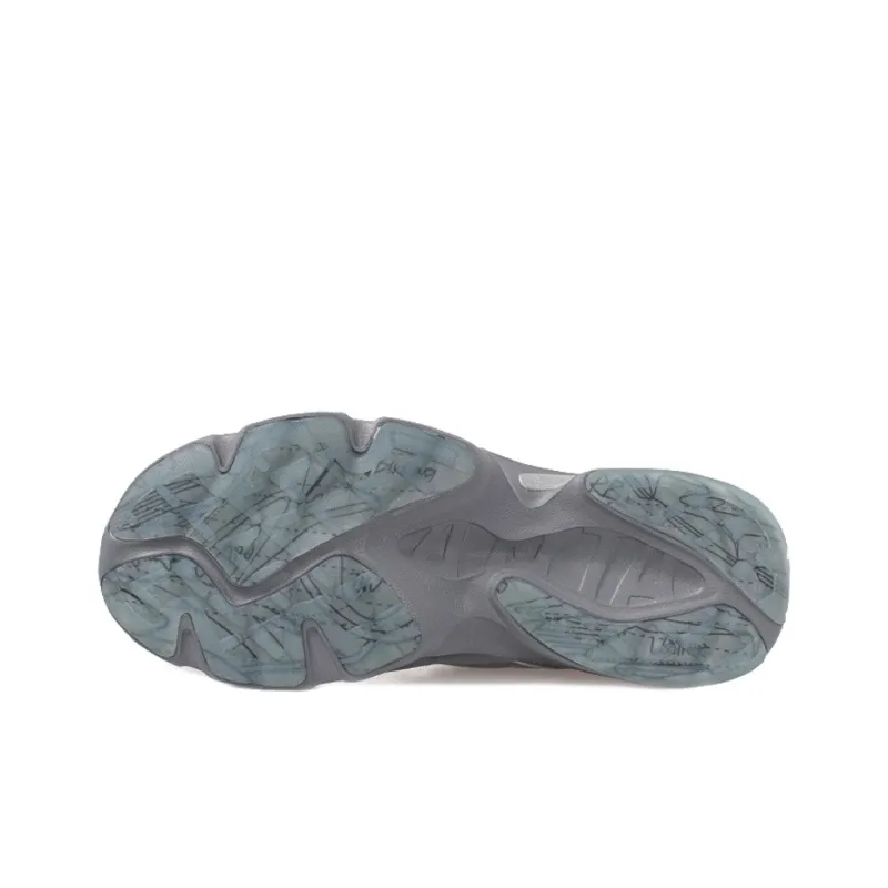 Kiks x Anta Durable Breathable Low-Top Running Shoes Men's Gray-4