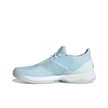 Adidas Ubersonic 3 Hard Court Shoes Blue/White Women's