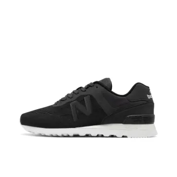 New Balance 574 'Black White Sole'