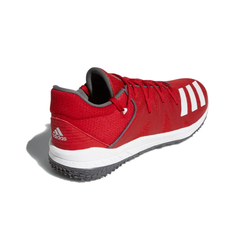 Adidas Speed Turf Running Shoes Unisex Low-Top Red/White/Gray-3