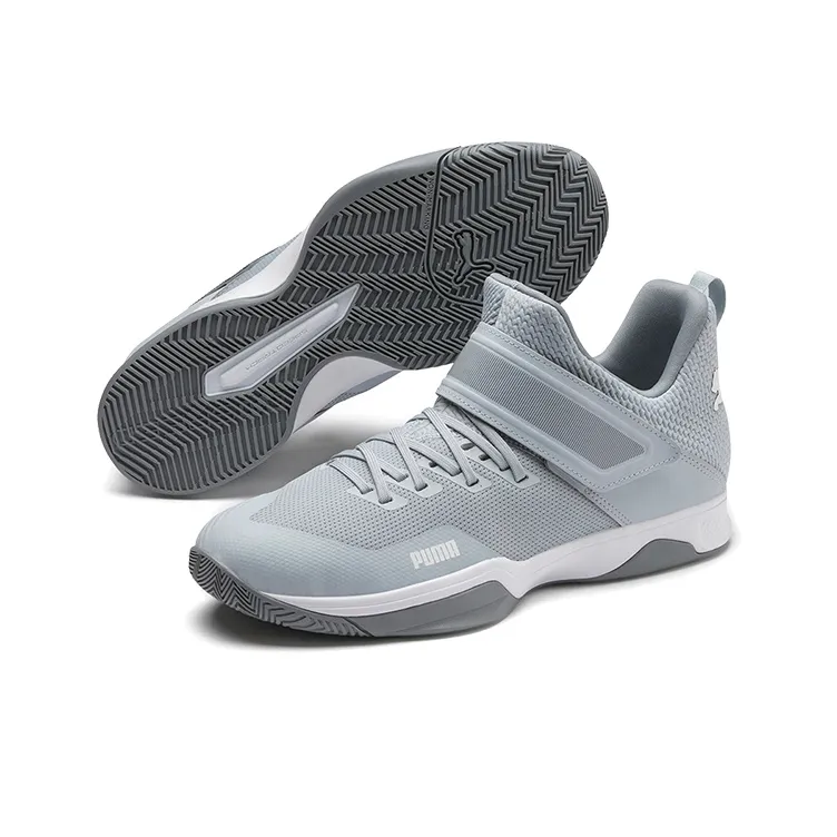 PUMA Rise Xt3 Handball 'Grey White Green' Women's-4