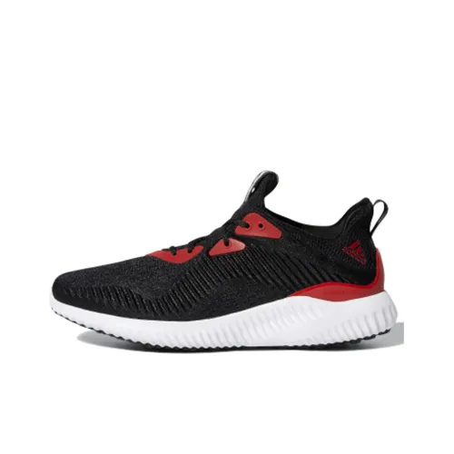 Adidas Alphabounce 1 Running Shoes Men Low-Top Black/Red