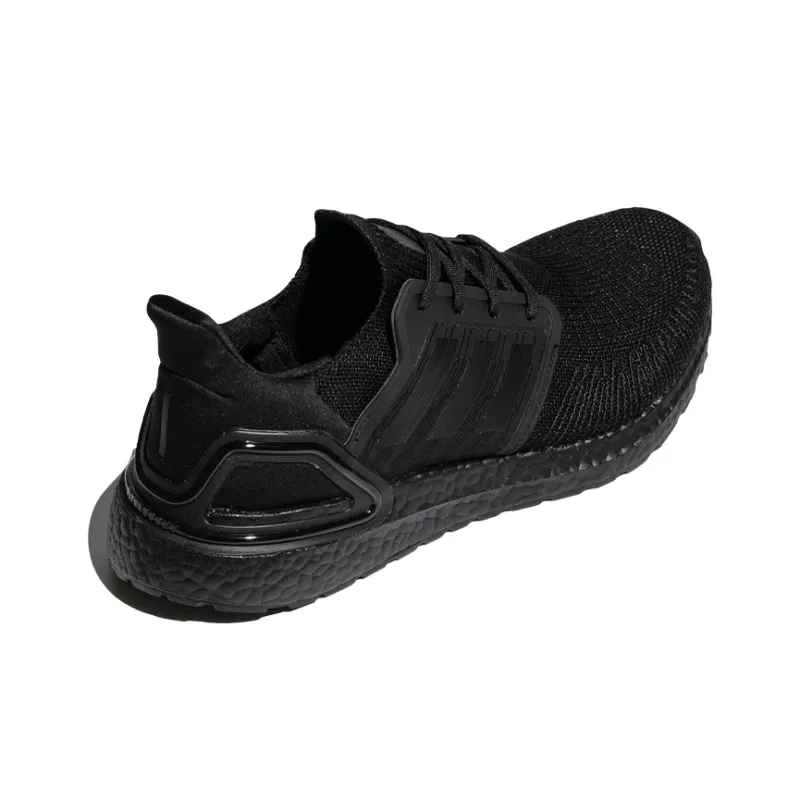 Adidas Ultra Boost 20 Triple Black Red Fluo-3