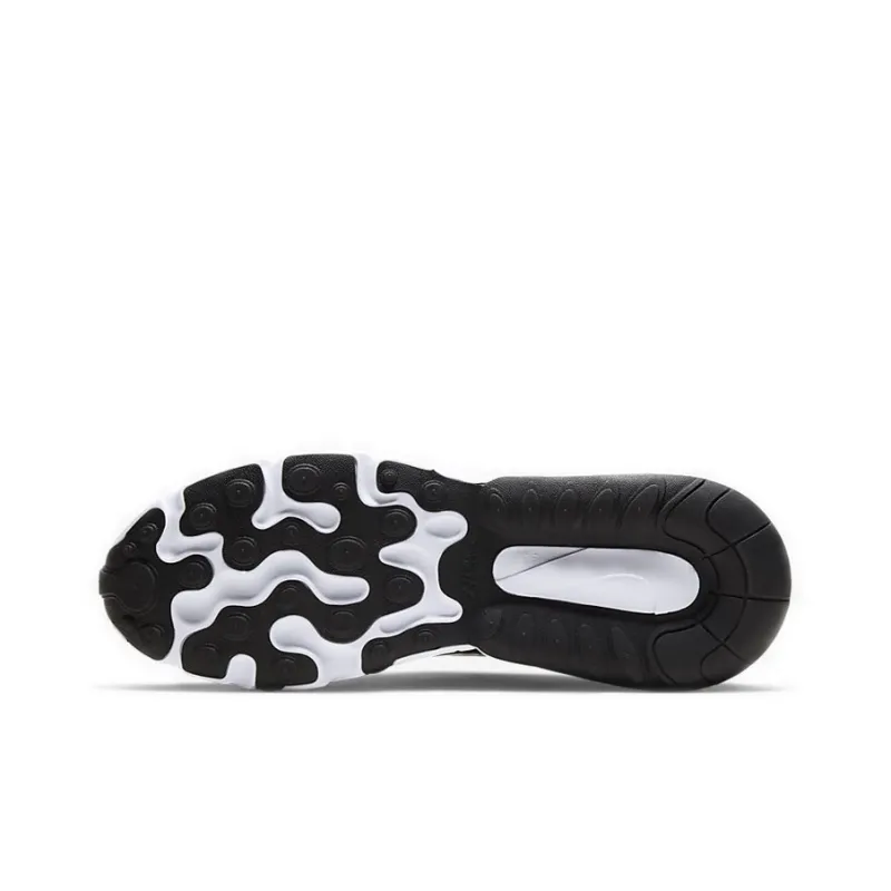 Nike Air Max 270 React Black White Iridescent Women's-5