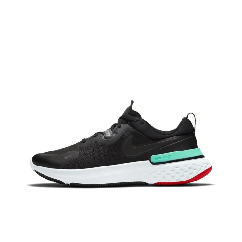 Nike React Miler Black Green Glow