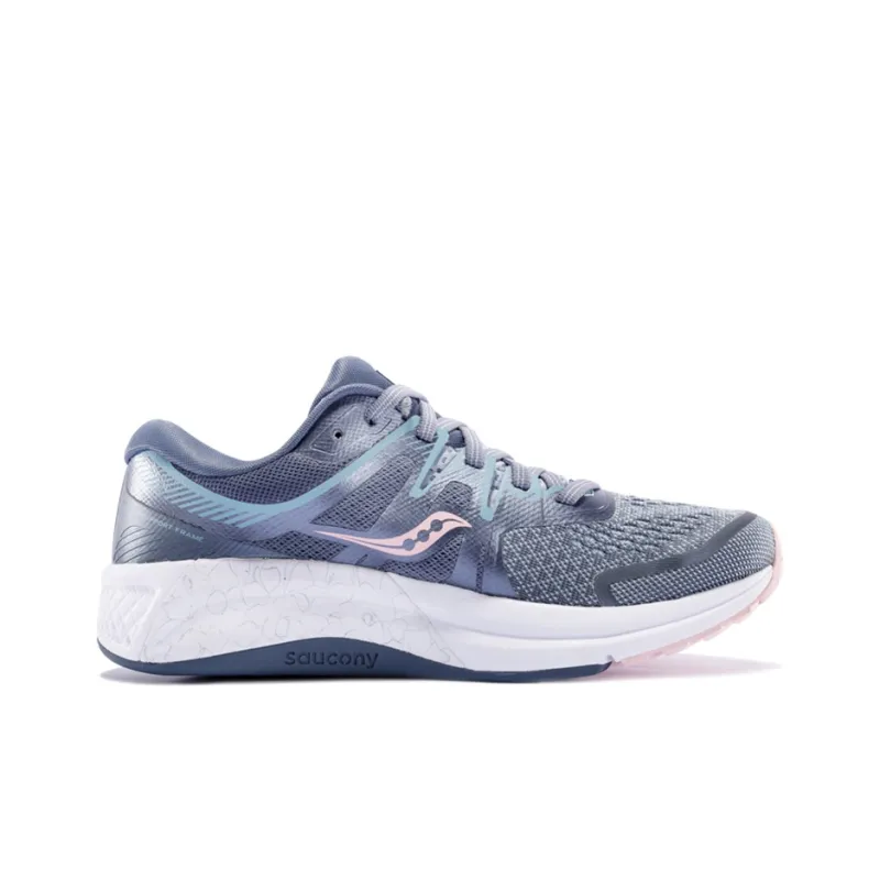 Saucony Omni ISO2 Running Shoes Women's Low-Top Gray Pink-1