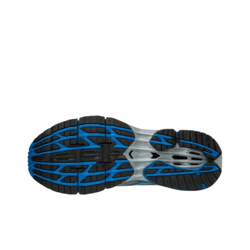 Mizuno Prophecy 7 Cushioning, Abrasion Resistant, Breathable Support Low Top Casual Running Shoes Unisex Gray Blue-4