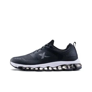 XTEP Generation 1 Air Cushion Low Top Running Shoes Men's Black