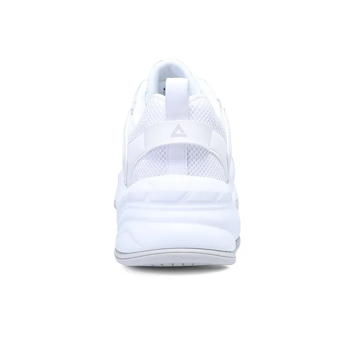 PEAK Low Top Running Shoes Men's White Gray-2