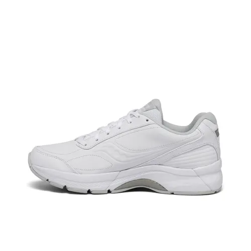 Saucony Omni Walker 3 Low Top Running Shoes Women's White