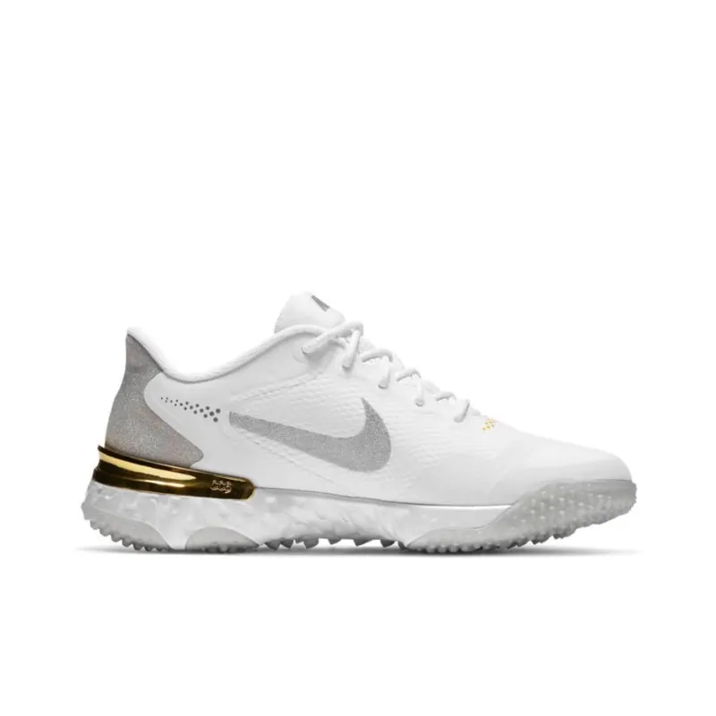 Nike Alpha Huarache Elite 3 Turf White Light Solar Flare Heather-1