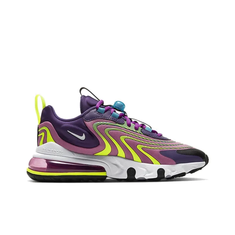 Nike Air Max 270 React Eng Eggplant Magic Flamingo Women's-1