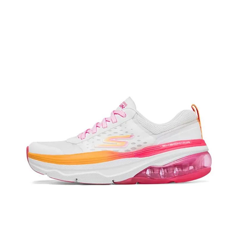 Skechers Max Cushioning Air Sneakers Pink/White Women's-0