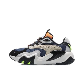 LiNing Cat Paw Lite Low Top Running Shoes Men's Blue Black