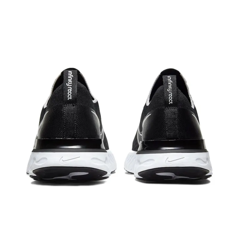 Nike React Infinity Run Black White-3