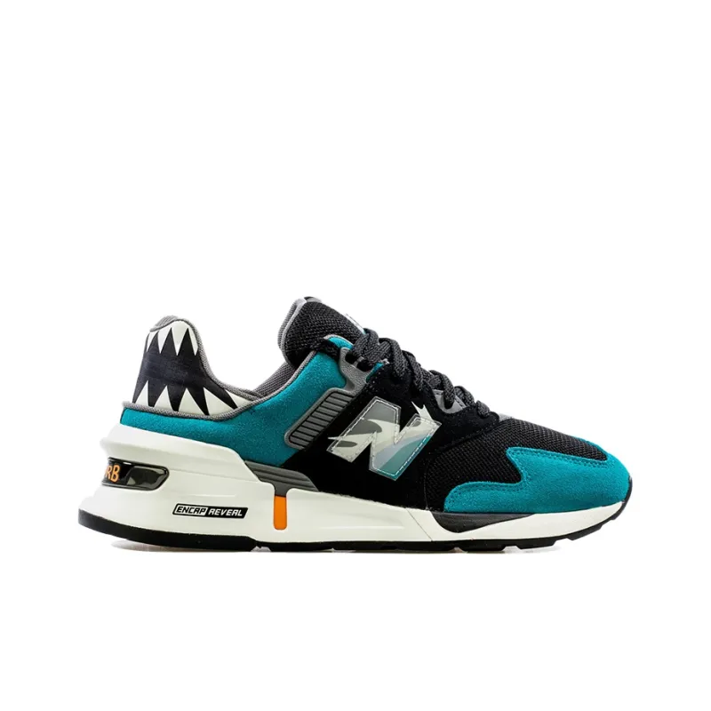 New Balance 997S Shoe Palace Great White Teal Toe-1