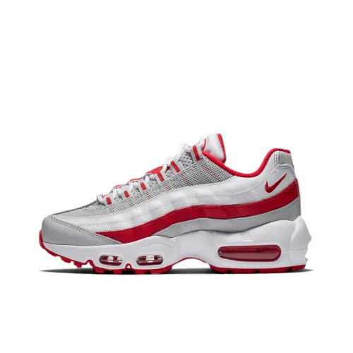 Nike Air Max 95 Recraft Grey Fog Hyper Red GS