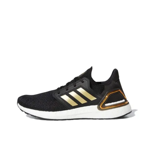 Adidas Ultra Boost 20 Black Gold White