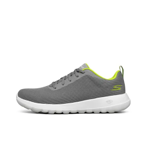 Skechers GO WALK Max Running Shoes Men Low-Top Gray/Lemon