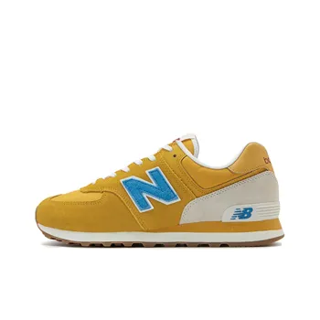 New Balance 574 Mustard Yellow Blue