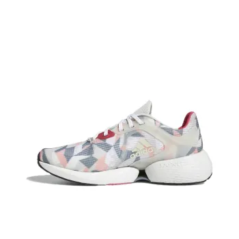 Adidas Alphatorsion Low-Top Running Shoes Women's White Pink Gray