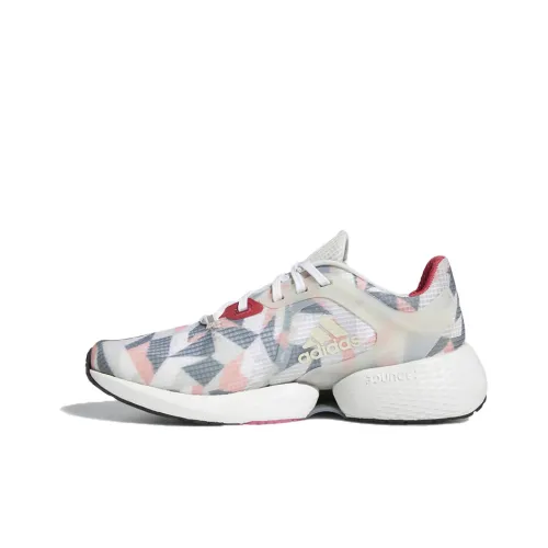 Adidas Alphatorsion Series Running Shoes Women's Low-Top White/Gray/Pink