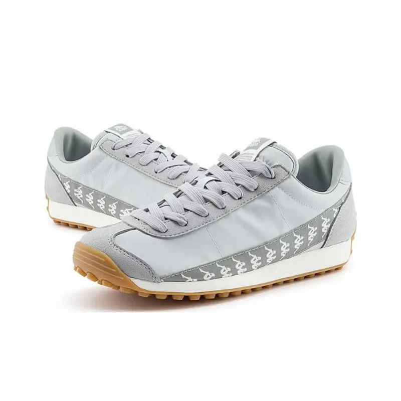Kappa Anti Slip Wear Resistant Low Top Training Running Shoes Unisex Cool Gray-3