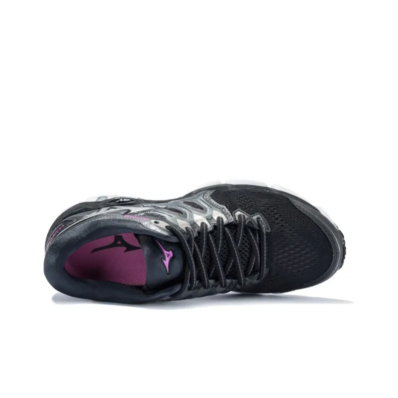 Mizuno Women's Wave Horizon 3 'Black' Women's-2