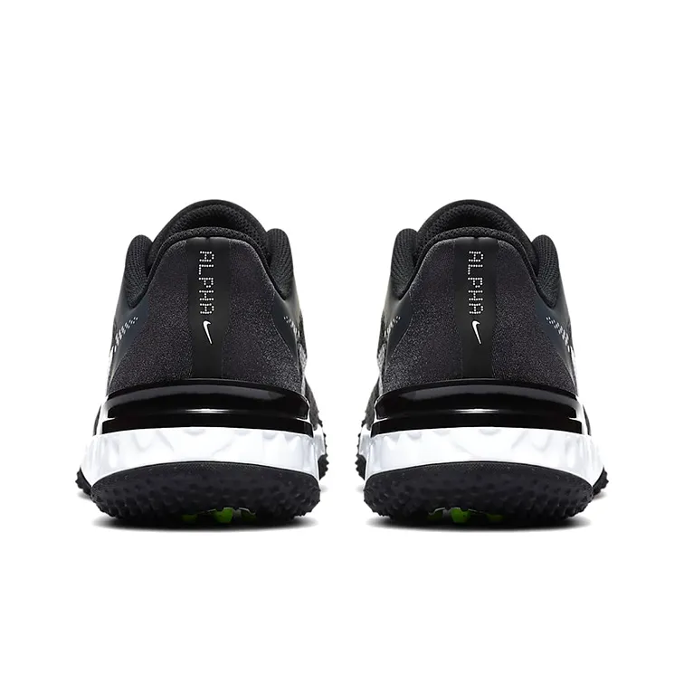 Nike Alpha Huarache Elite 3 Turf 'Black Dark Smoke Grey' Women's-4