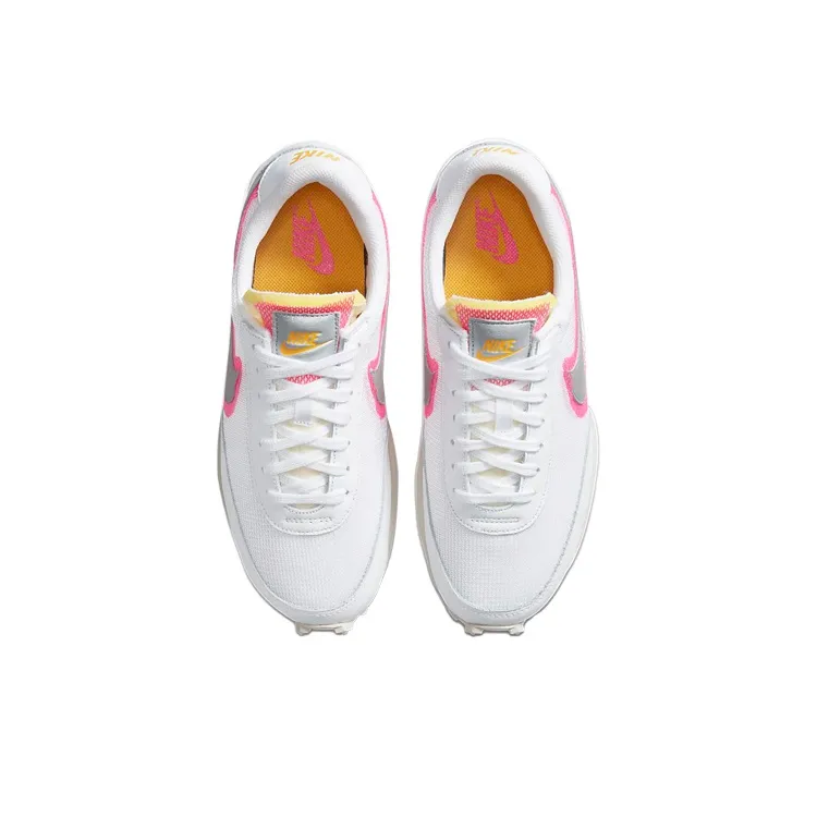 Nike Daybreak White Metallic Silver Hyper Pink Women's-3