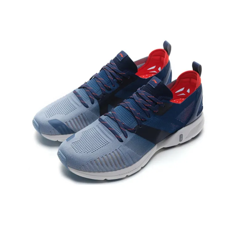 LiNing Super Light 16 Abrasion Resistant Breathable Low Top Running Shoes Men's Blue-2