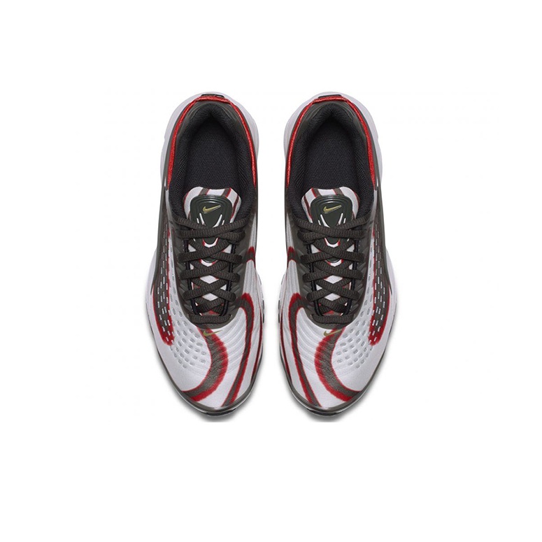 nike air max deluxe black red